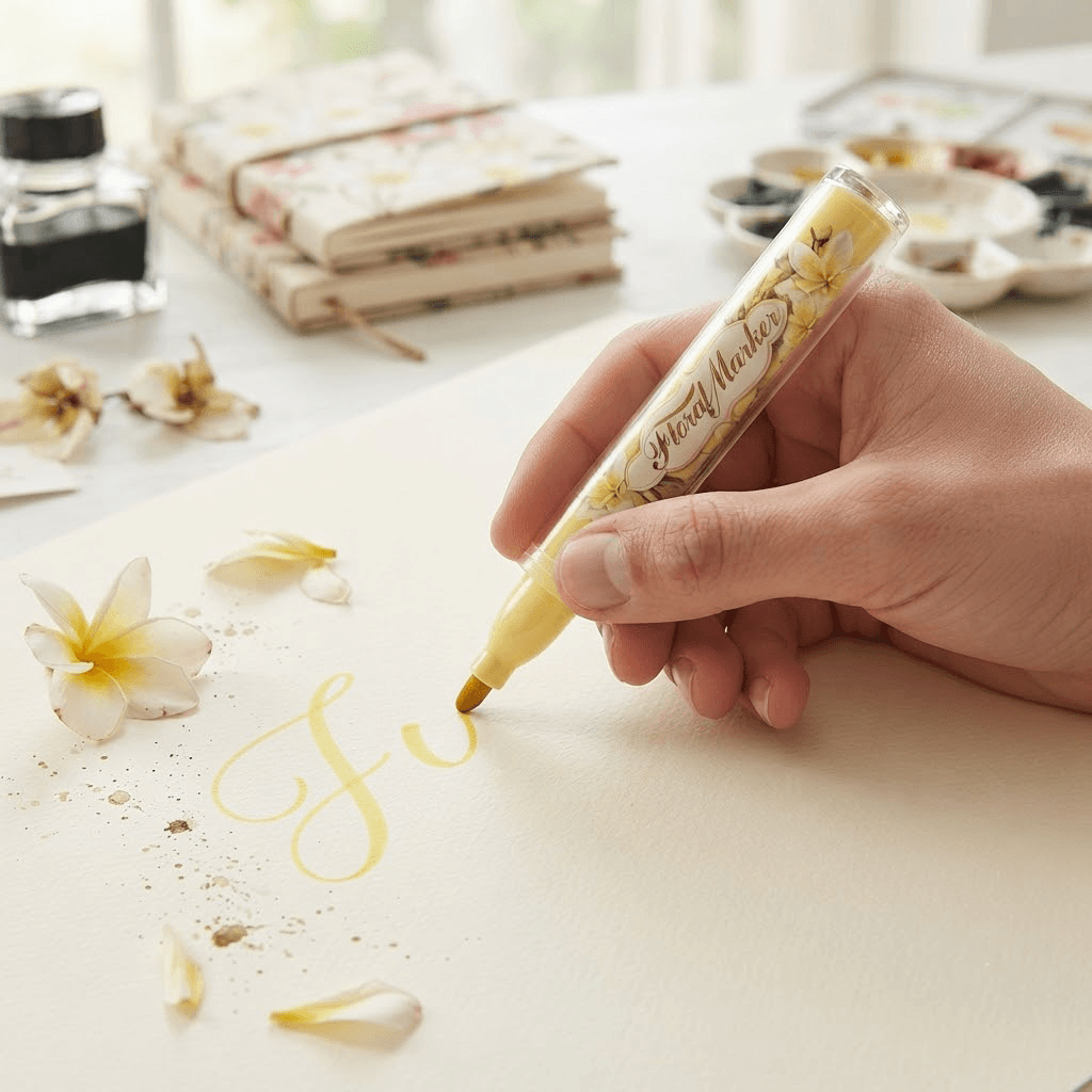 Marker metalik Yellow