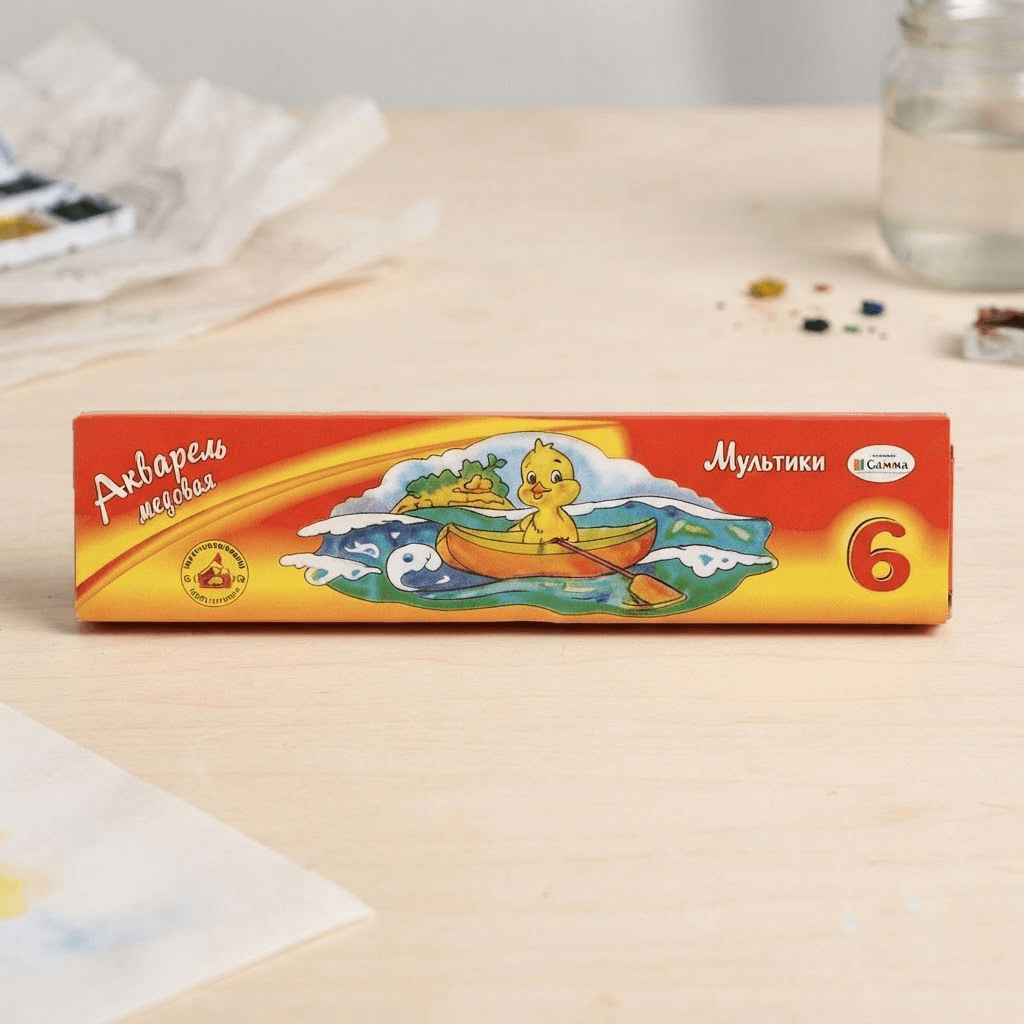 Kraska akwarel 6renkli Multiki Gamma