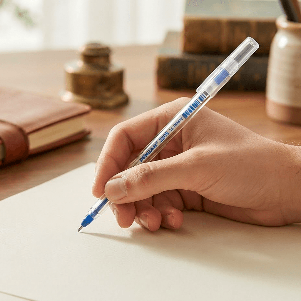 PENSAN 2305 tukenmez kalem ballpoint pen 0.5mm blue