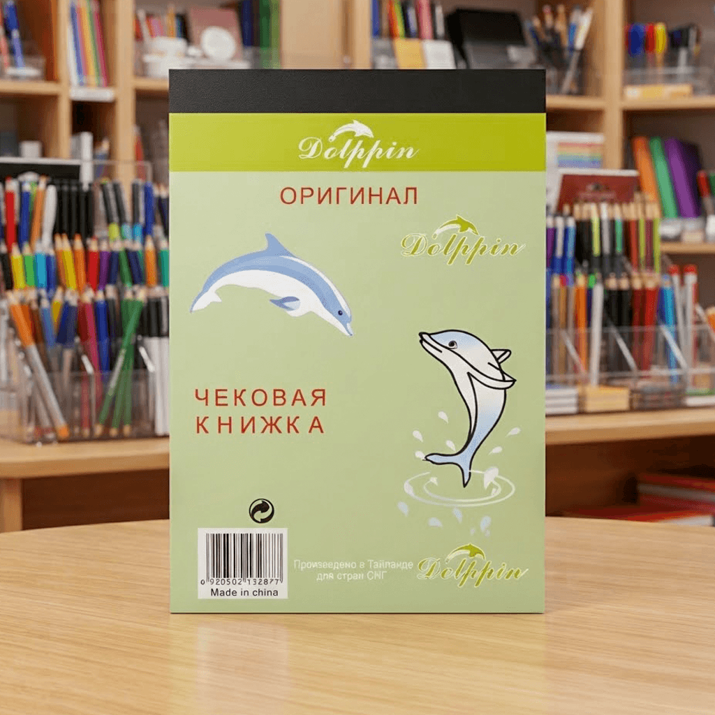 Чековая книжка Dolphin оргинал 2877