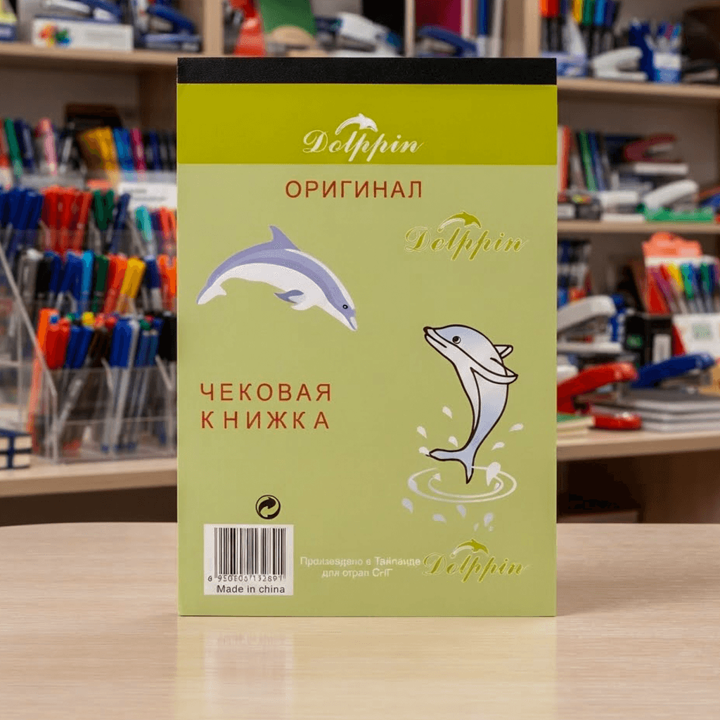 Чековая книжка Dolphin оргинал 2891