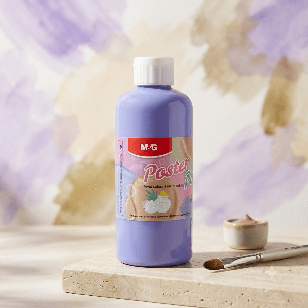 Kraska Poster Paint 500ml M&G light purple