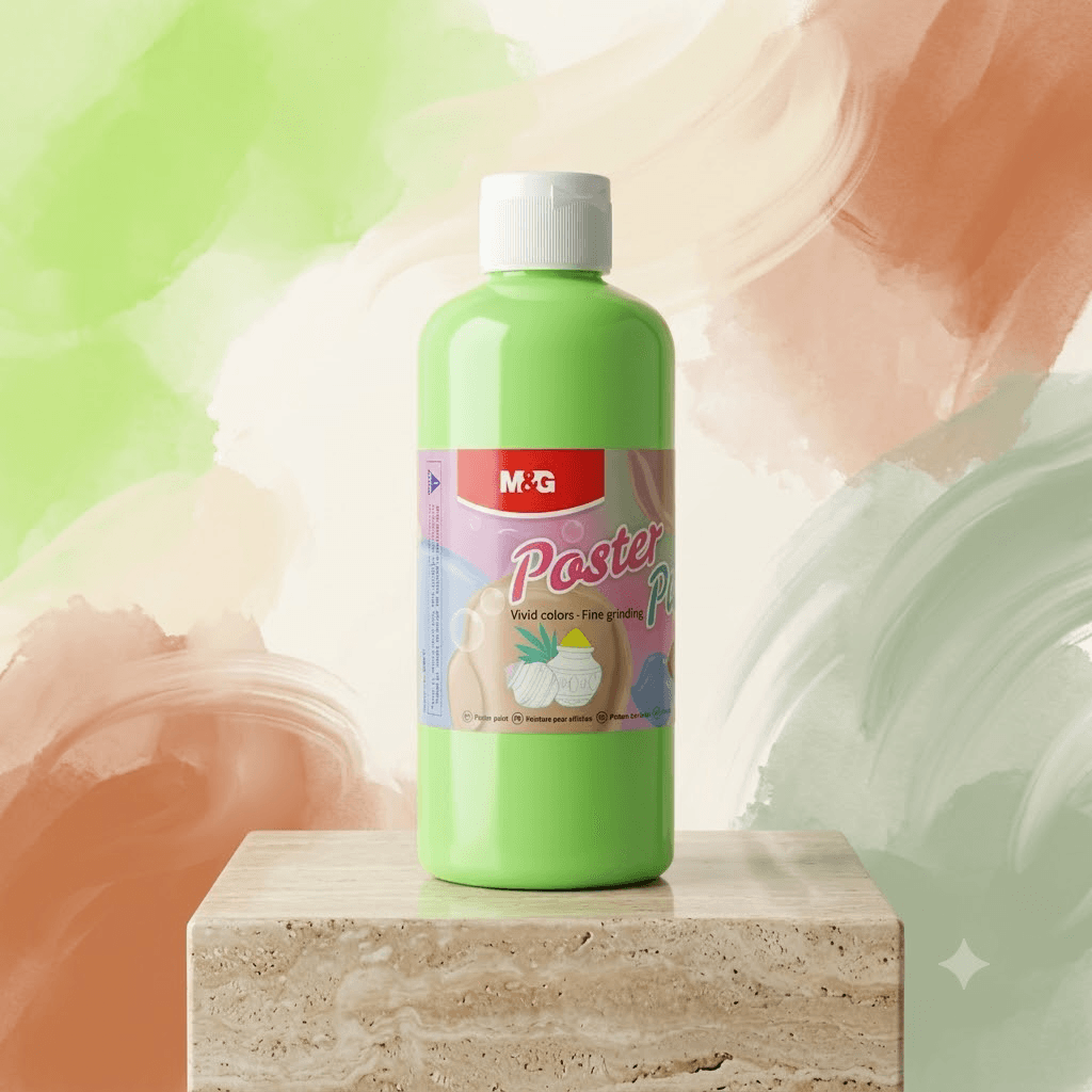 Kraska Poster Paint 500ml M&G light green