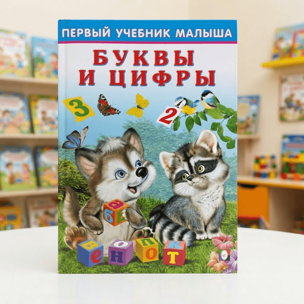 Первый учебник малыша Буквы и Цифры 12023