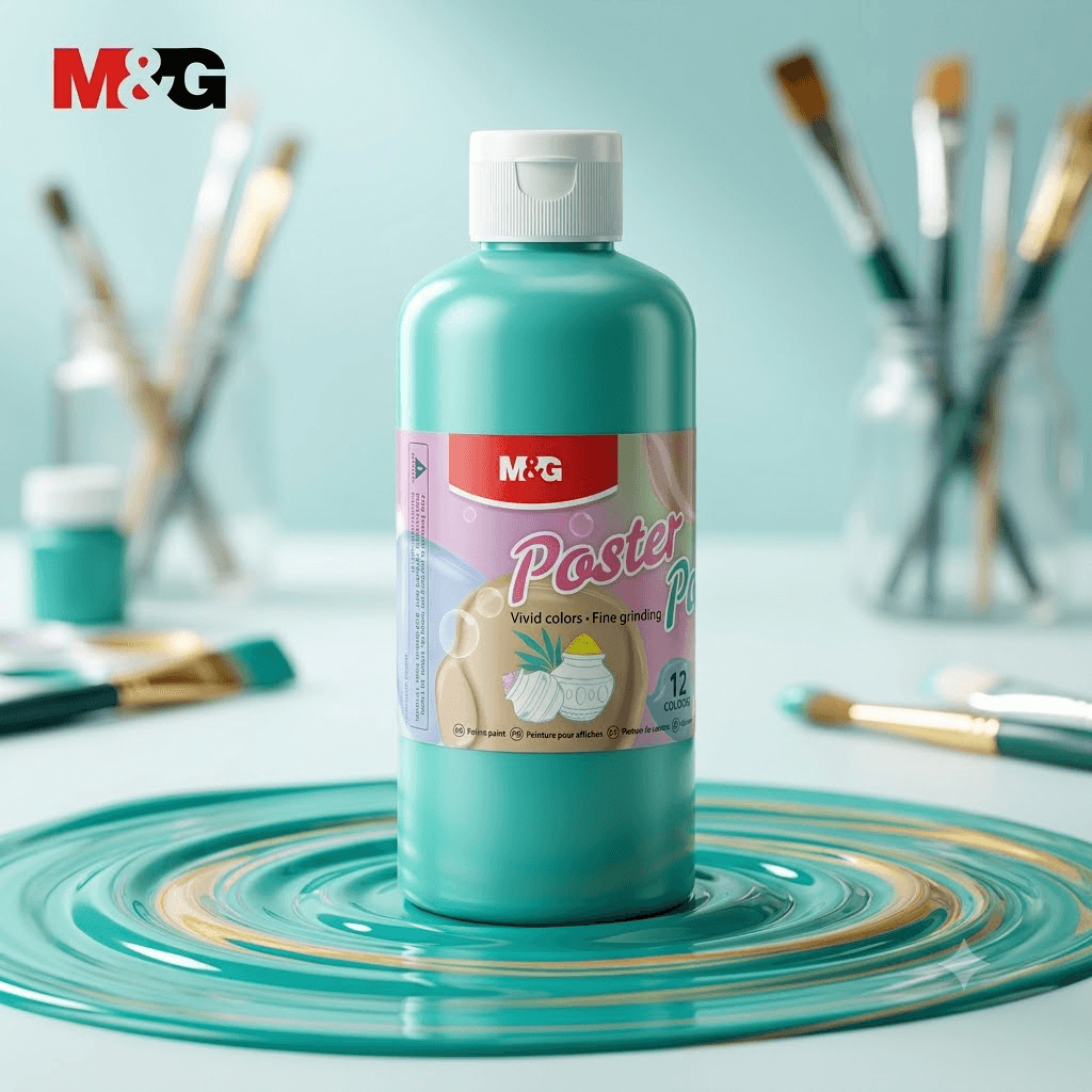 Kraska Poster Paint 500ml M&G mint green