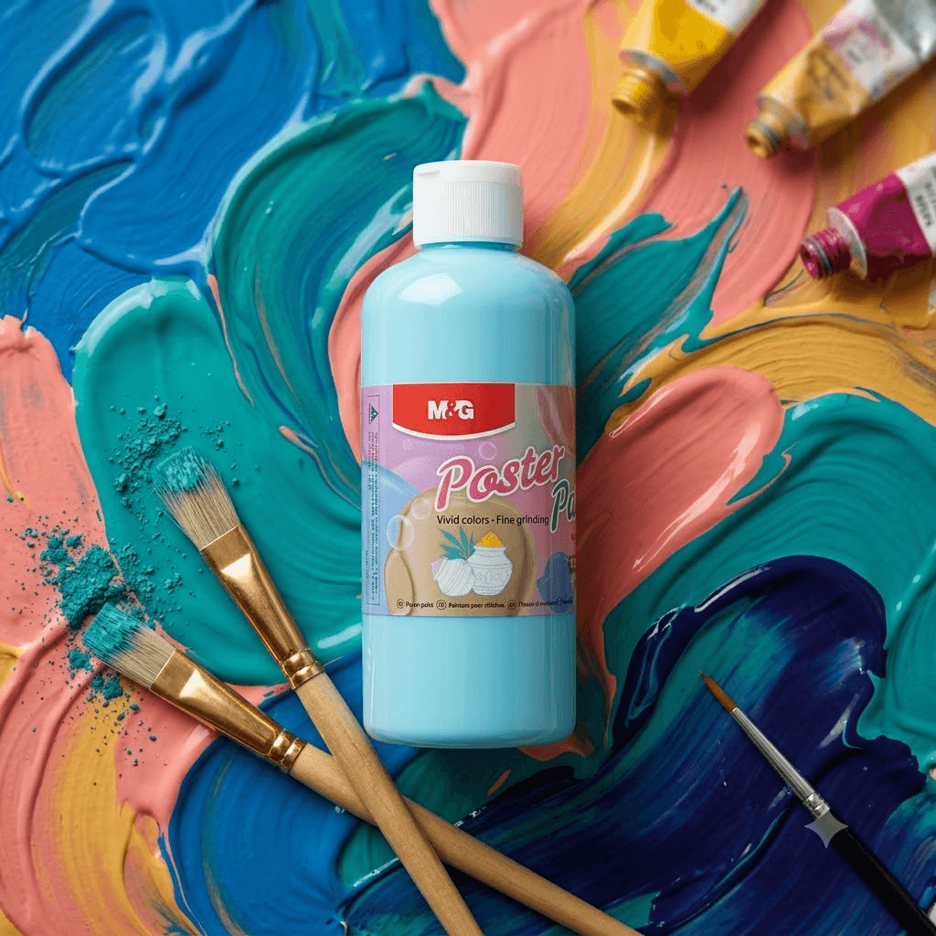 Kraska Poster Paint 500ml M&G grass green