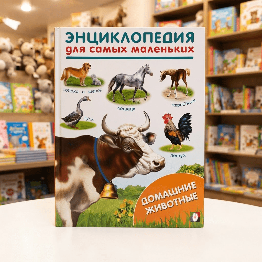 Энциклопедия для самых маленьких Домашние животные
