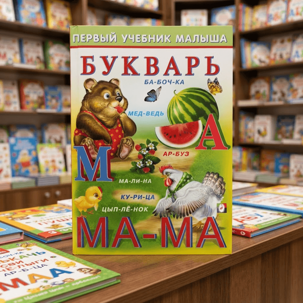 Первый учебник малыша Букварь 12022