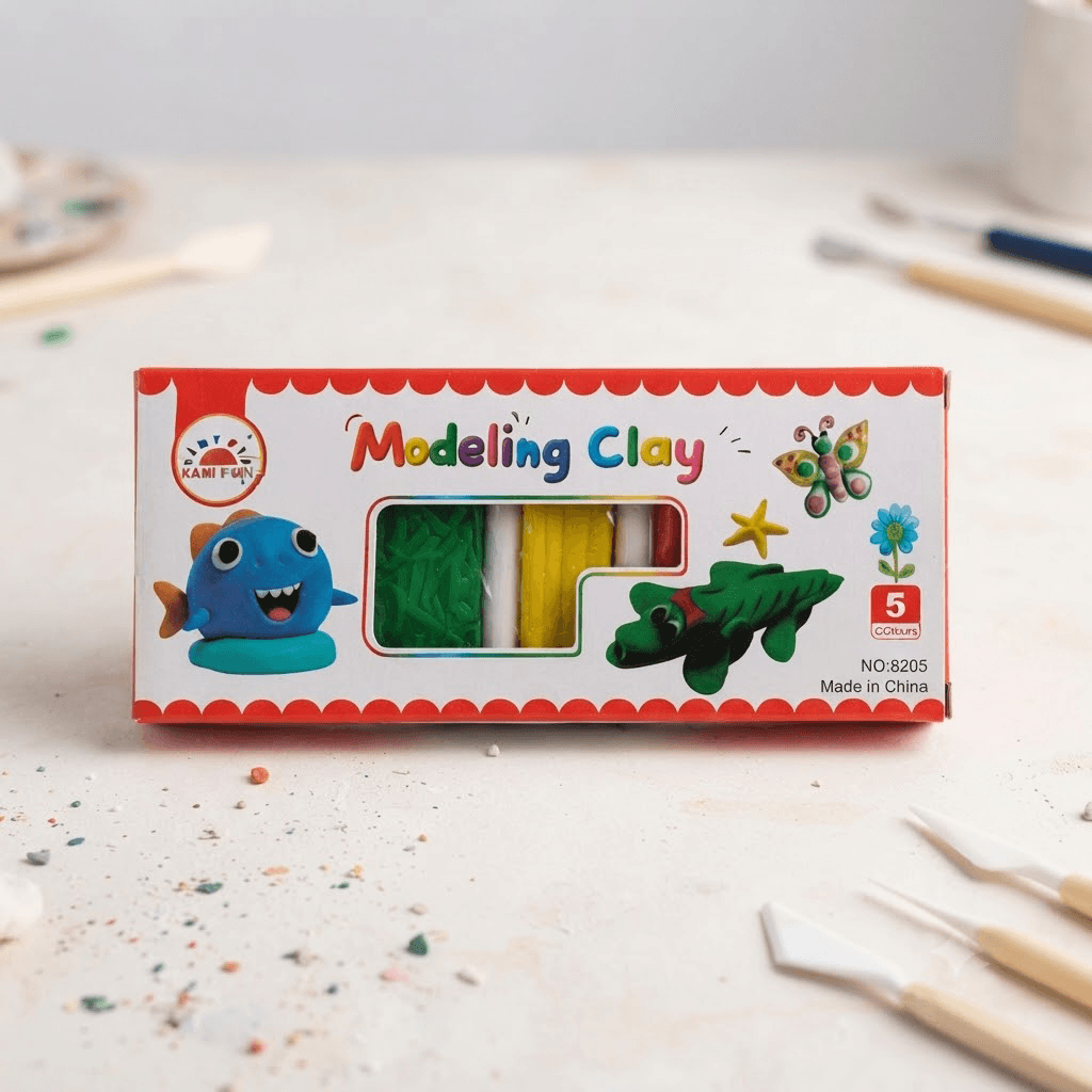 Plastilin 5-reňkli Modeling Clay 8205