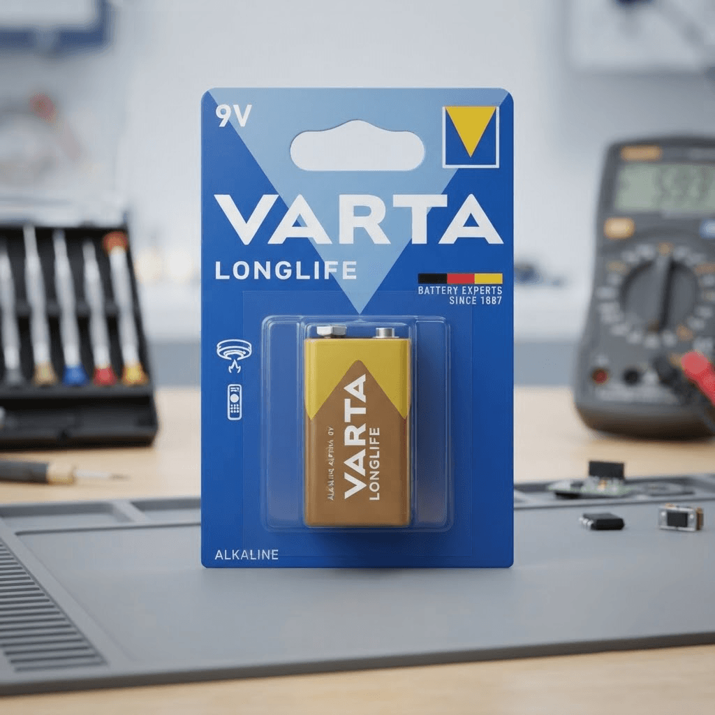 VARTA batareya 4122-1 9V long life alkalin pil