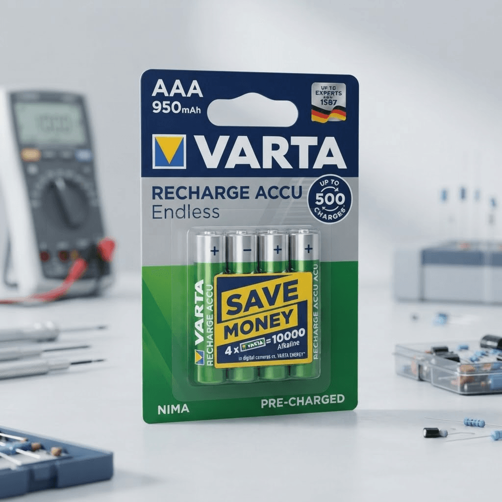 VARTA batareya AAA 950mAh recharge ACCU 56638