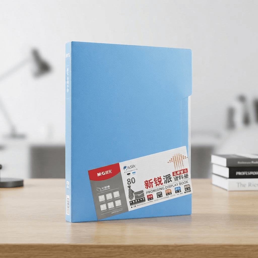 Papka dokument A4 80 faýl 0.95mm gök (6/24)