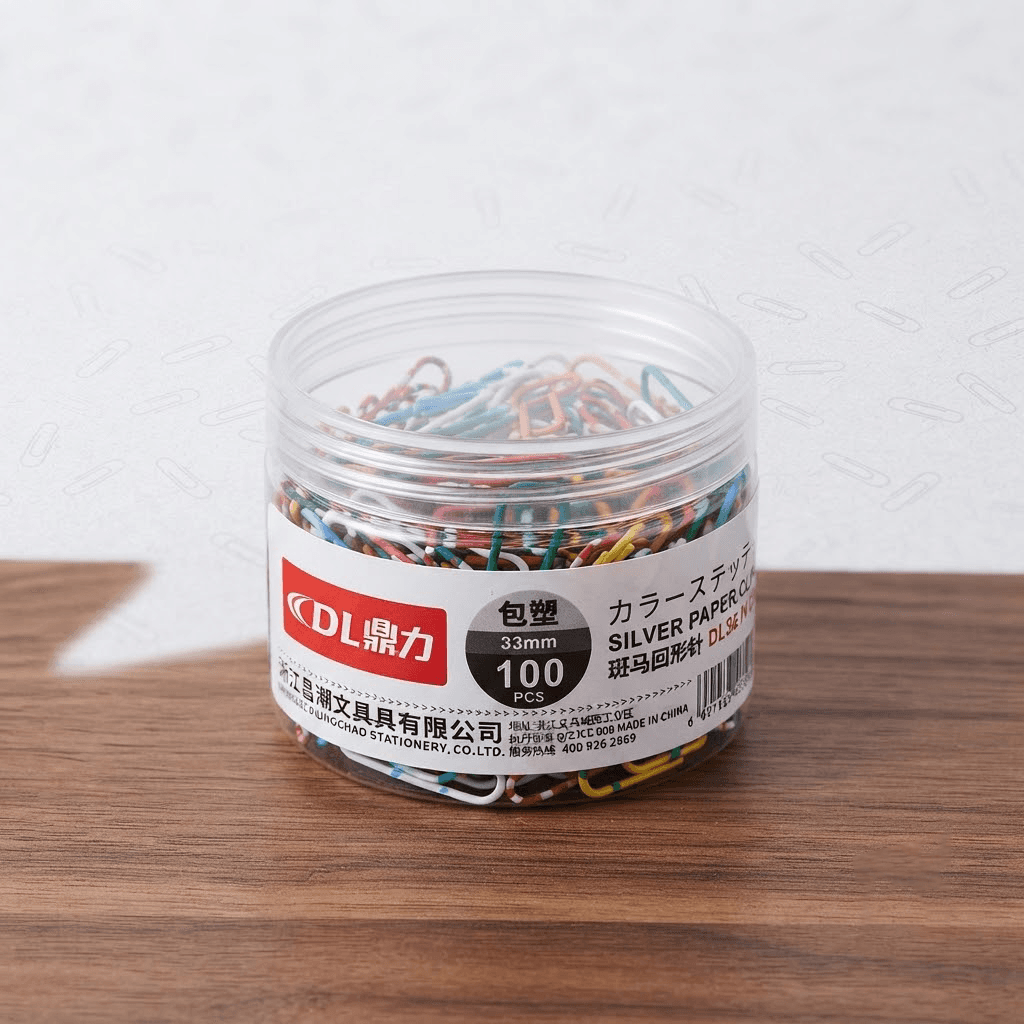 Kagyz gysgyclary skrepka DLOFFICE DL3955