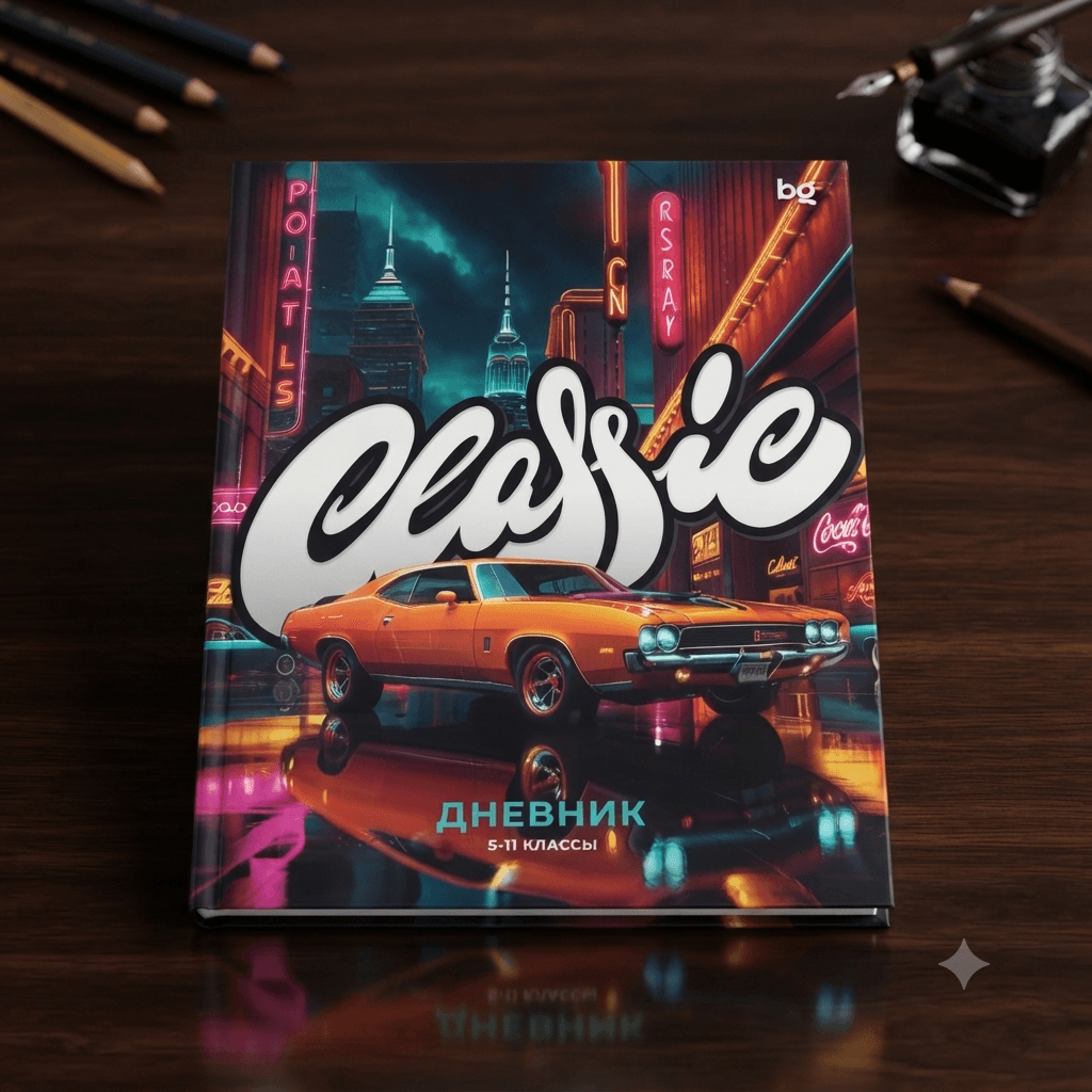Дневник 1-11класс BG Classic Car