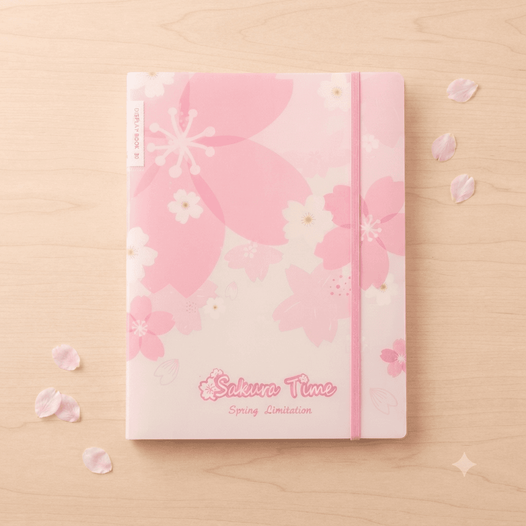 Papka A4 30 faýl "Sakura Time" (12/72)