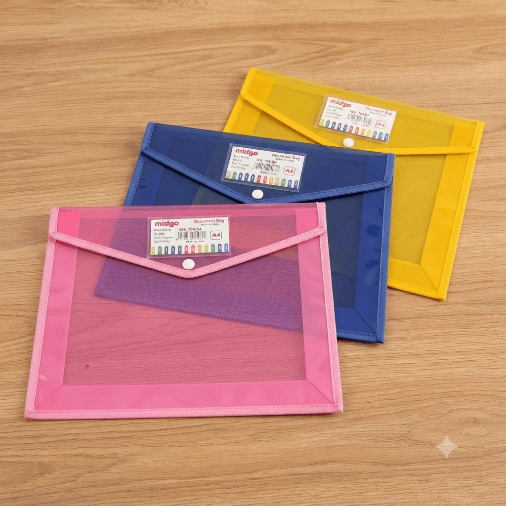 Papka knopkaly A4 Midgo MG-704/A4