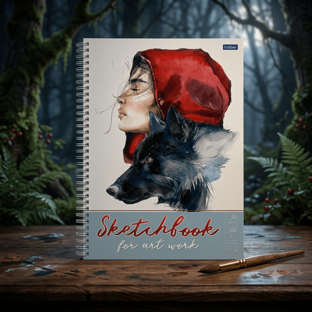 SketchBook Хатбер 50л 100гм А4ф 27656