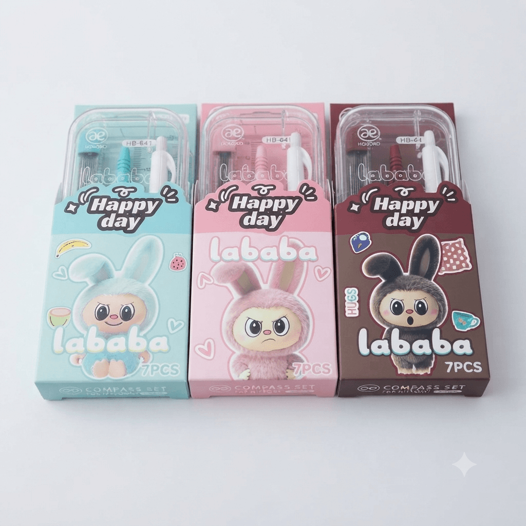 Sirkul  7pcs HB-8412 LABUBU — 3