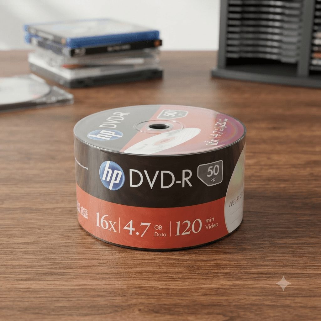 HP DVD-R 16x 4,7GB 120min