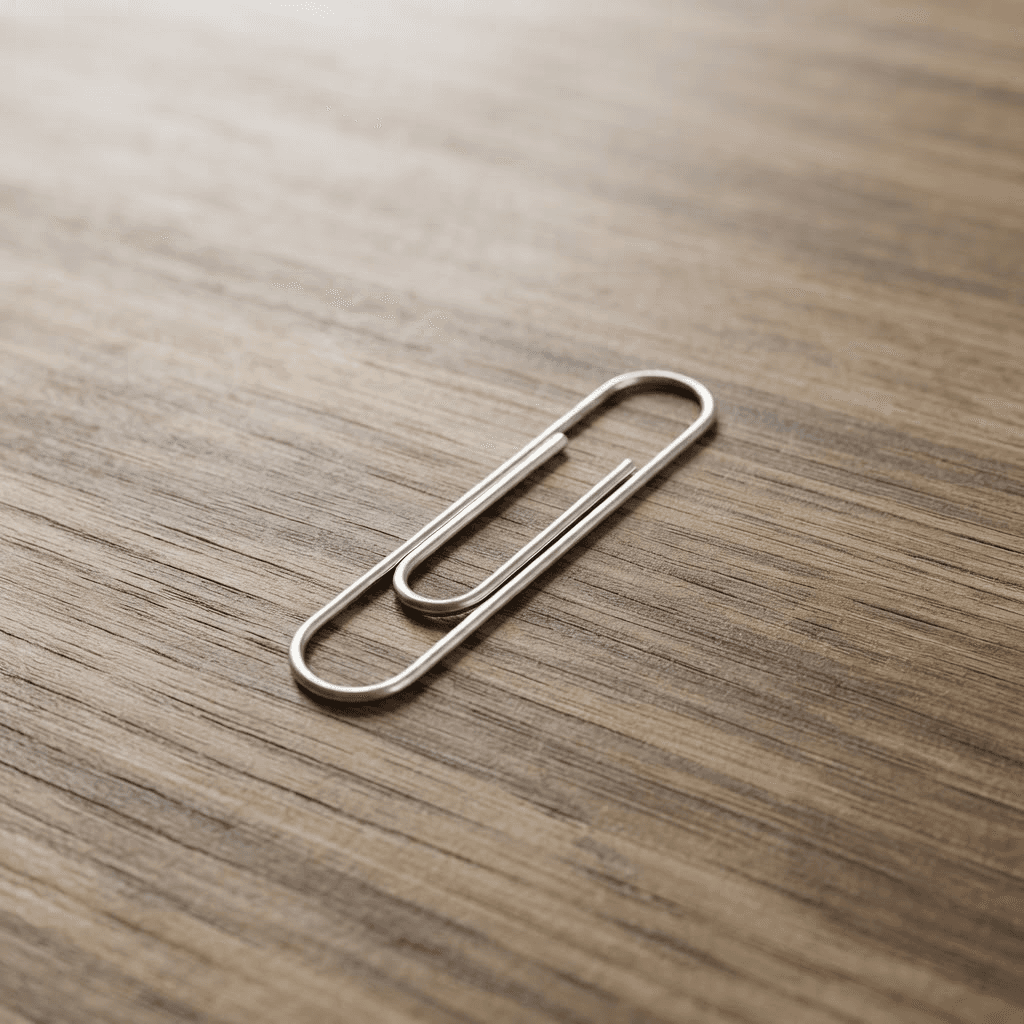 Skrepka 78mm paper clips 50pcs