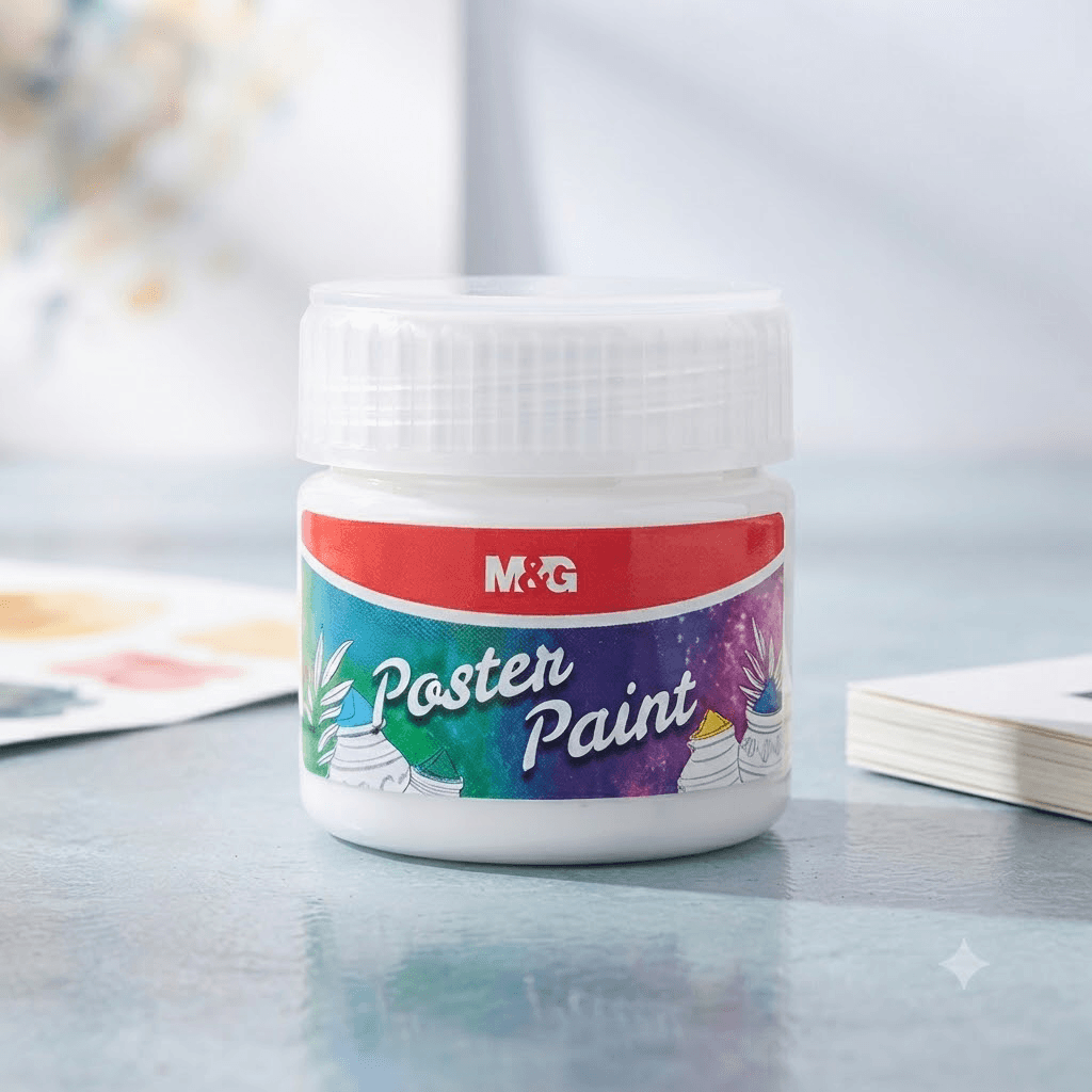 Guaş Poster Paint White 30ml M&G