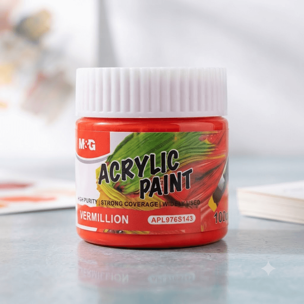 Kraska acrylic 100ml M&G vermillion