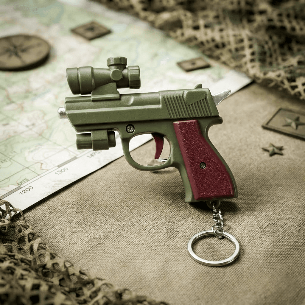 Brelok Pistolet tokly