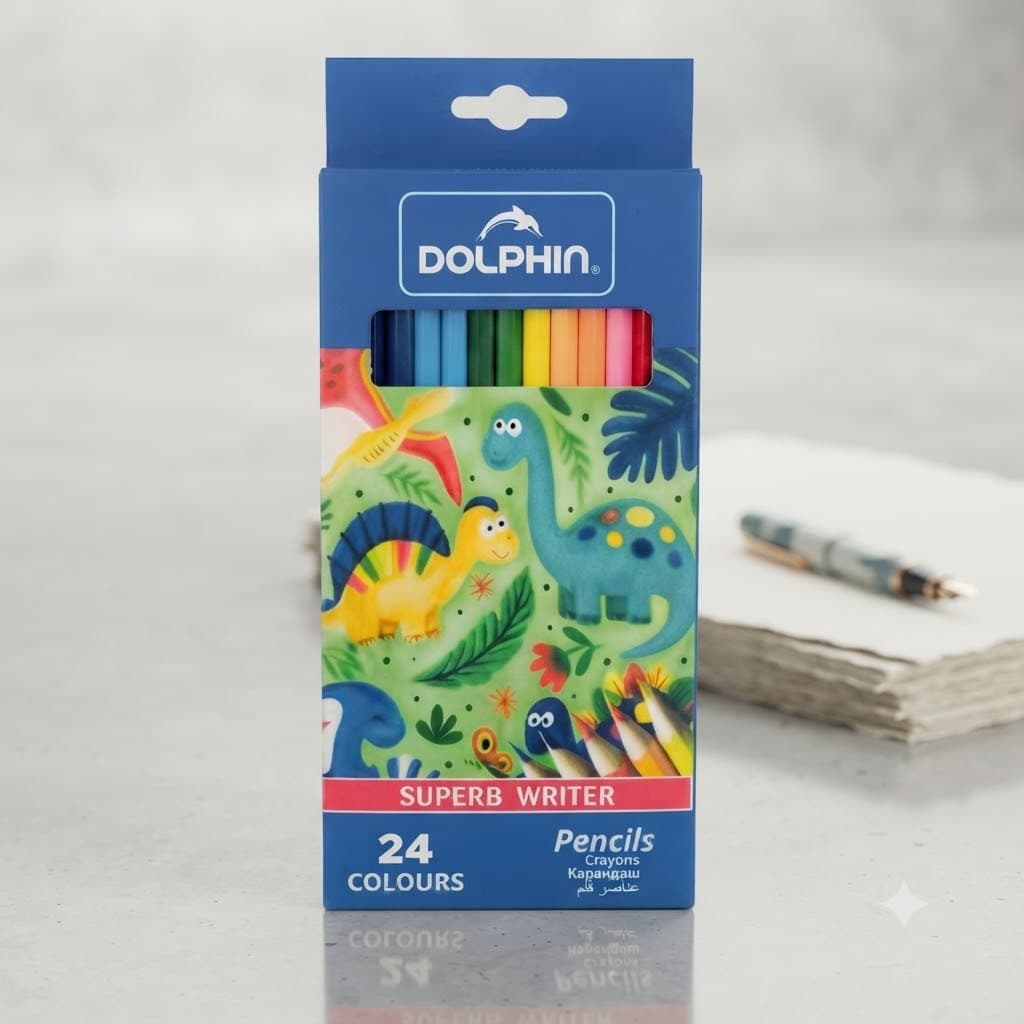 Galam 24 renkli DOLPHIN ORGINAL 4100-24