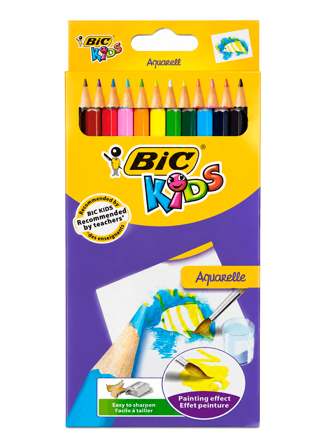 Galam 12renkli BIC Kids 0280