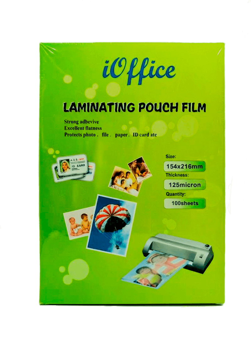 iOffice A5 154x216mm 125mik 100sany Laminat üçin plýonka