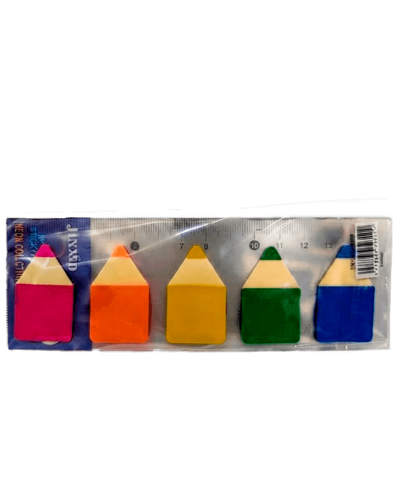Galam sekilli yelimli bellik kagyzlary zakladka JINXIN sticky notes P110