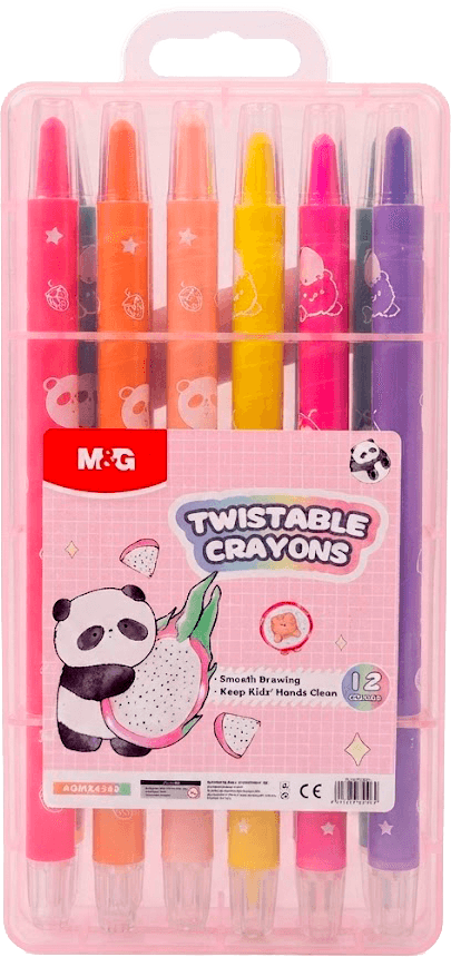 Crayon towlanýan 12 reňk "Bear" (12/144)