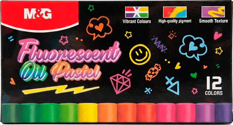 Pastel maslenny neon 12 reňk (12/108)