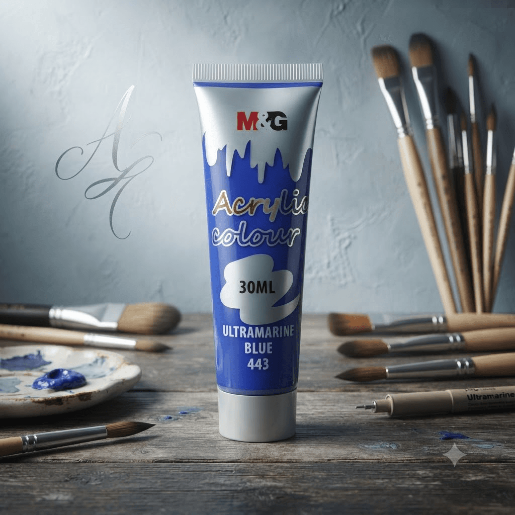 Kraska acrylic 75ml M&G ultramarine blue 443