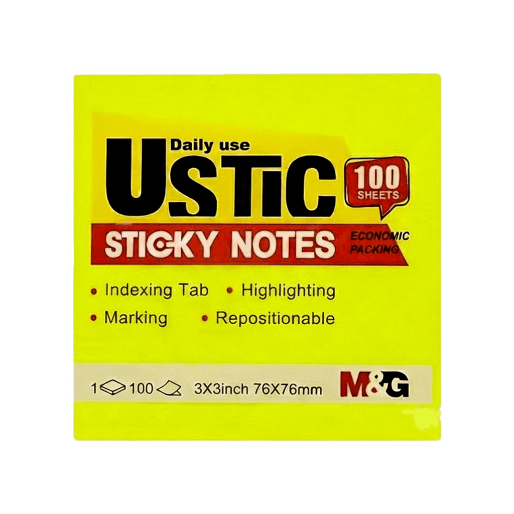 Zametka neon-sary 76x76mm 100pcs (16/480)